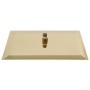 Cabezal ducha efecto lluvia acero inox cuadrado dorado 40x30cm de vidaXL, Cabezales de ducha - Ref: Foro24-147714, Precio: 32...