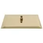 Goldener, quadratischer Duschkopf aus Edelstahl mit Regeneffekt, 40 x 30 cm von vidaXL, Duschköpfe - Ref: Foro24-147714, Prei...