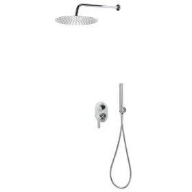 Silver 201 stainless steel shower system by vidaXL, Jet nozzles for bathtubs and showers - Ref: Foro24-147723, Price: 110,81 ...