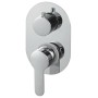 Duschsystem aus silbernem 201-Edelstahl von vidaXL, Strahldüsen für Badewannen und Duschen - Ref: Foro24-147723, Preis: 105,8...