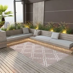 Brown PP outdoor rug 80x150 cm by vidaXL, Outdoor protectors - Ref: Foro24-310432, Price: 20,96 €, Discount: %