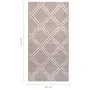 Brauner PP-Außenteppich 80x150 cm von vidaXL, Outdoor-Protektoren - Ref: Foro24-310432, Preis: 20,96 €, Rabatt: %