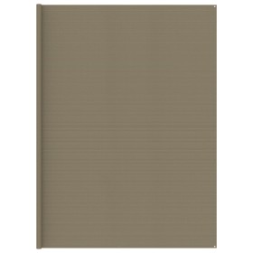 Taupegraue HDPE-Zeltmatte 400x800 cm von vidaXL, Zeltzubehör - Ref: Foro24-310755, Preis: 91,68 €, Rabatt: %