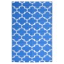 Alfombra de exterior PP azul 190x290 cm de vidaXL, Protectores para exterior - Ref: Foro24-317001, Precio: 60,85 €, Descuento: %