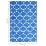 Blue PP outdoor rug 190x290 cm by vidaXL, Outdoor protectors - Ref: Foro24-317001, Price: 59,85 €, Discount: %