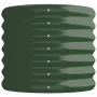 Green powder coated steel flower bed planter 114x40x36 cm by vidaXL, Pots and planters - Ref: Foro24-318863, Price: 37,91 €, ...