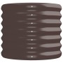 Brown powder coated steel flower bed planter 224x40x36 cm by vidaXL, Pots and planters - Ref: Foro24-318875, Price: 62,47 €, ...
