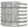Blumenbeet aus Stahl, pulverbeschichtet, silberfarben, 224 x 40 x 36 cm von vidaXL, Töpfe und Pflanzgefäße - Ref: Foro24-3188...