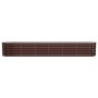 Brown powder coated steel flower bed planter 260x40x36 cm by vidaXL, Pots and planters - Ref: Foro24-318880, Price: 62,99 €, ...