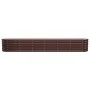 Brown powder coated steel flower bed planter 260x40x36 cm by vidaXL, Pots and planters - Ref: Foro24-318880, Price: 62,99 €, ...