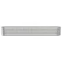 Blumenbeet aus Stahl, silber pulverbeschichtet, 260 x 40 x 36 cm von vidaXL, Töpfe und Pflanzgefäße - Ref: Foro24-318882, Pre...