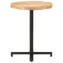 Round bistro table rough mango wood Ø60x75 cm by vidaXL, Kitchen and dining tables - Ref: Foro24-320265, Price: 99,98 €, Disc...