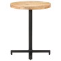 Round bistro table rough mango wood Ø60x75 cm by vidaXL, Kitchen and dining tables - Ref: Foro24-320265, Price: 101,77 €, Dis...