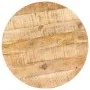 Runder Bistrotisch aus rauem Mangoholz Ø60x75 cm von vidaXL, Küchen- und Esstische - Ref: Foro24-320265, Preis: 101,77 €, Rab...