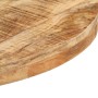 Mesa de bistró redonda madera de mango rugosa Ø60x75 cm
