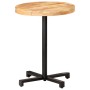 Round bistro table rough mango wood Ø60x75 cm by vidaXL, Kitchen and dining tables - Ref: Foro24-320265, Price: 101,77 €, Dis...