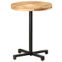 Runder Bistrotisch aus rauem Mangoholz Ø60x75 cm von vidaXL, Küchen- und Esstische - Ref: Foro24-320265, Preis: 101,77 €, Rab...