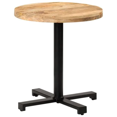 Round bistro table rough mango wood Ø70x75 cm by vidaXL, Kitchen and dining tables - Ref: Foro24-320267, Price: 178,03 €, Dis...