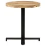 Round bistro table rough mango wood Ø70x75 cm by vidaXL, Kitchen and dining tables - Ref: Foro24-320267, Price: 178,03 €, Dis...