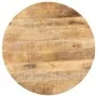 Runder Bistrotisch aus rauem Mangoholz Ø70x75 cm von vidaXL, Küchen- und Esstische - Ref: Foro24-320267, Preis: 182,04 €, Rab...