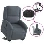 Sillón reclinable elevable terciopelo gris oscuro de vidaXL, Sillones - Ref: Foro24-3204301, Precio: 279,66 €, Descuento: %