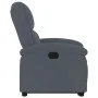 Sillón reclinable elevable terciopelo gris oscuro de vidaXL, Sillones - Ref: Foro24-3204301, Precio: 279,66 €, Descuento: %
