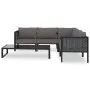 Garden furniture 6 pieces and cushions anthracite synthetic rattan by vidaXL, Garden sets - Ref: Foro24-49409, Price: 634,08 ...