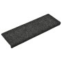 Stair tread mat 15 units punched fabric gray 65x21x4 cm by vidaXL, Stair mats - Ref: Foro24-134562, Price: 43,85 €, Discount: %