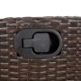 Garten-Essgruppe 9-teilig und braune synthetische Rattankissen von vidaXL, Gartensets - Ref: Foro24-3213119, Preis: 1,00 €, R...