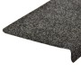 Stair tread mat 15 units punched fabric gray 65x21x4 cm by vidaXL, Stair mats - Ref: Foro24-134562, Price: 43,85 €, Discount: %