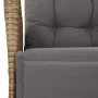 9-teiliges Garten-Essset mit beigen Kissen aus synthetischem Rattan von vidaXL, Gartensets - Ref: Foro24-3213150, Preis: 1,00...