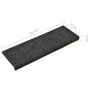 Treppenmatte 15 Stk. gestanzter grauer Stoff 65x21x4 cm von vidaXL, Treppenmatten - Ref: Foro24-134562, Preis: 43,04 €, Rabat...