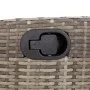 5-piece garden dining set with gray synthetic rattan cushions by vidaXL, Garden sets - Ref: Foro24-3213104, Price: 641,36 €, ...