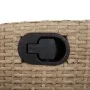Gartensessel mit Fußstütze aus beigem PE-Rattan von vidaXL, Gartenstühle - Ref: Foro24-365285, Preis: 141,88 €, Rabatt: %