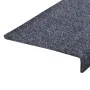 Stair mat 15 pcs blue punched fabric 65x21x4 cm by vidaXL, Stair mats - Ref: Foro24-134566, Price: 42,92 €, Discount: %