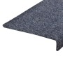 Stufenmatte 15 Stück blauer gestanzter Stoff 65x21x4 cm von vidaXL, Treppenmatten - Ref: Foro24-134566, Preis: 42,07 €, Rabat...
