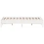Solid white pine wood bed frame 120x200 cm by vidaXL, Beds and slatted bases - Ref: Foro24-842703, Price: 114,19 €, Discount: %