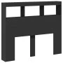 Bettkopfteil mit schwarzer LED 120x17x102 cm von vidaXL, Kopf- und Fußteile - Ref: Foro24-839190, Preis: 80,65 €, Rabatt: %