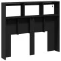 Bettkopfteil mit schwarzer LED 120x17x102 cm von vidaXL, Kopf- und Fußteile - Ref: Foro24-839190, Preis: 80,65 €, Rabatt: %
