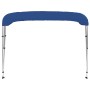 Bimini-Top mit 3 Bögen blau 183x180x137 cm von vidaXL, Aufbewahrungsabdeckungen für Boote - Ref: Foro24-92365, Preis: 139,44 ...