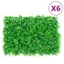   Artificial fern leaf fence 6 pcs green 40x60 cm by vidaXL, Garden - Ref: Foro24-366646, Price: 62,58 €, Discount: %