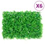   Valla de hojas de helecho artificial 6 uds verde 40x60 cm de vidaXL, Jardín - Ref: Foro24-366646, Precio: 63,54 €, Descuent...