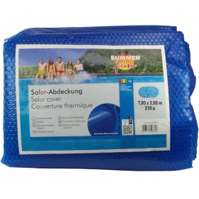 Summer Fun Cubierta solar para piscina ovalada PE azul 700x350