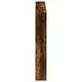 Headboard with LED light smoked oak 100x17x102 cm by vidaXL, Headboards and footboards - Ref: Foro24-839186, Price: 66,74 €, ...