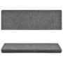 Stair mat 15 pcs light gray punched fabric 65x21x4cm by vidaXL, Stair mats - Ref: Foro24-134564, Price: 48,42 €, Discount: %