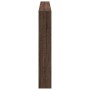 Oak brown headboard with LED light 200x17x102 cm by vidaXL, Headboards and footboards - Ref: Foro24-839223, Price: 116,47 €, ...