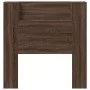 Oak brown headboard with LED light 100x16.5x103.5 cm by vidaXL, Headboards and footboards - Ref: Foro24-839237, Price: 78,29 ...