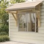 Solid pine wood door pergola 200x100x100 cm by vidaXL, Awnings - Ref: Foro24-49454, Price: 94,03 €, Discount: %
