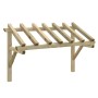 Solid pine wood door pergola 200x100x100 cm by vidaXL, Awnings - Ref: Foro24-49454, Price: 94,03 €, Discount: %