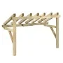 Türpergola aus massivem Kiefernholz, 200 x 100 x 100 cm von vidaXL, Markisen - Ref: Foro24-49454, Preis: 91,63 €, Rabatt: %